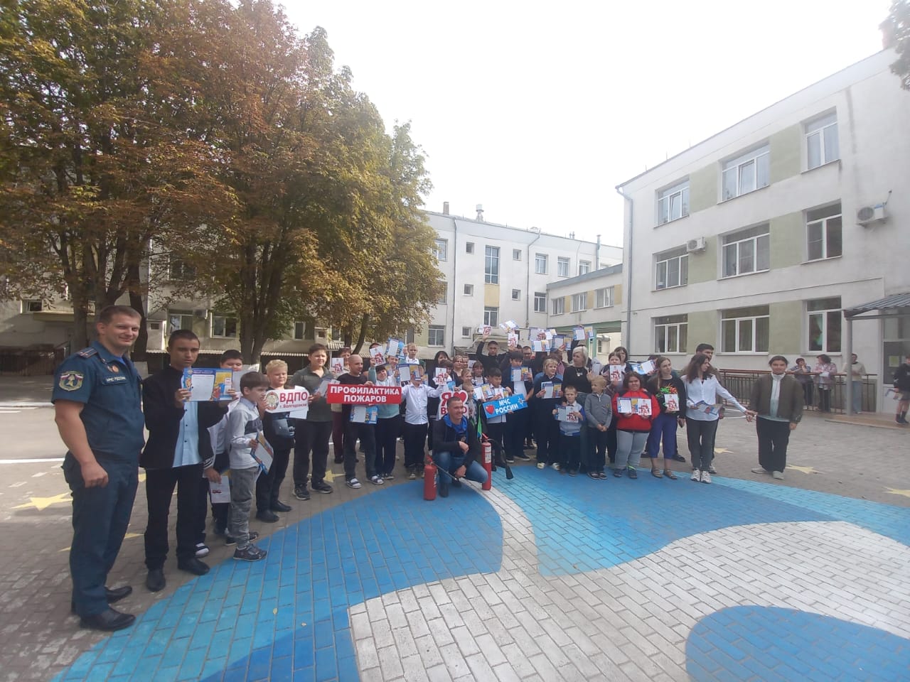 В ГКОУ РО Волгодонской специальной школе-интернате «Восхождение» состоялся открытый урок по пожарной безопасности