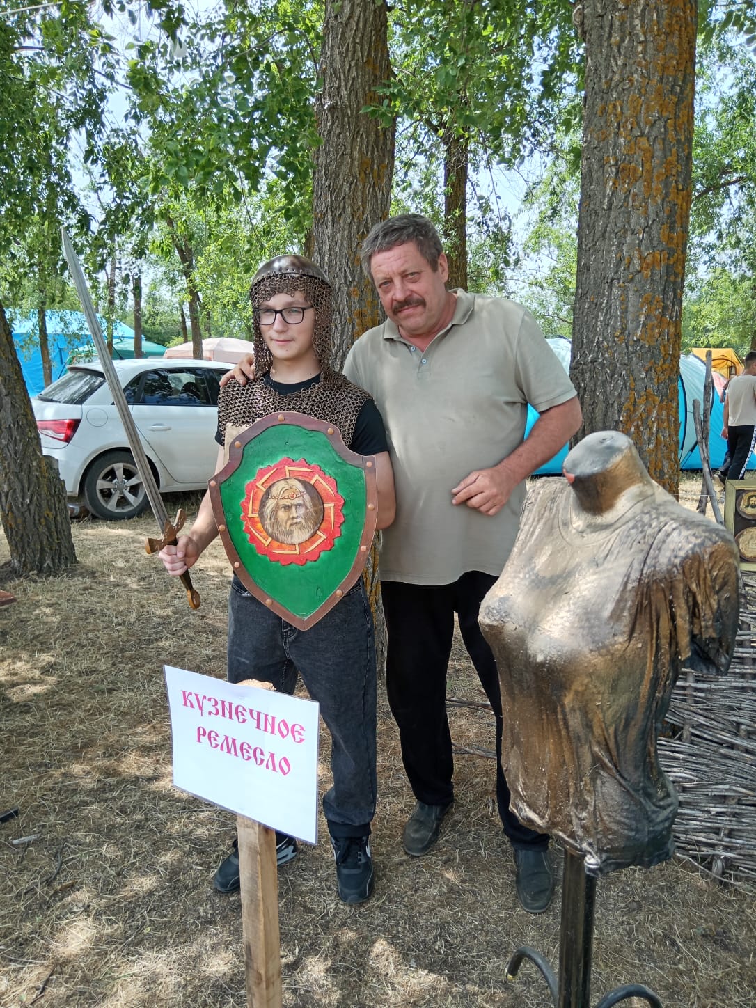 Участие педагога ГКОУ РО Волгодонской специальной школы-интерната «Восхождение» Олега Миргородского в ежегодных сборах казачьей молодежи Зимовниковского юрта