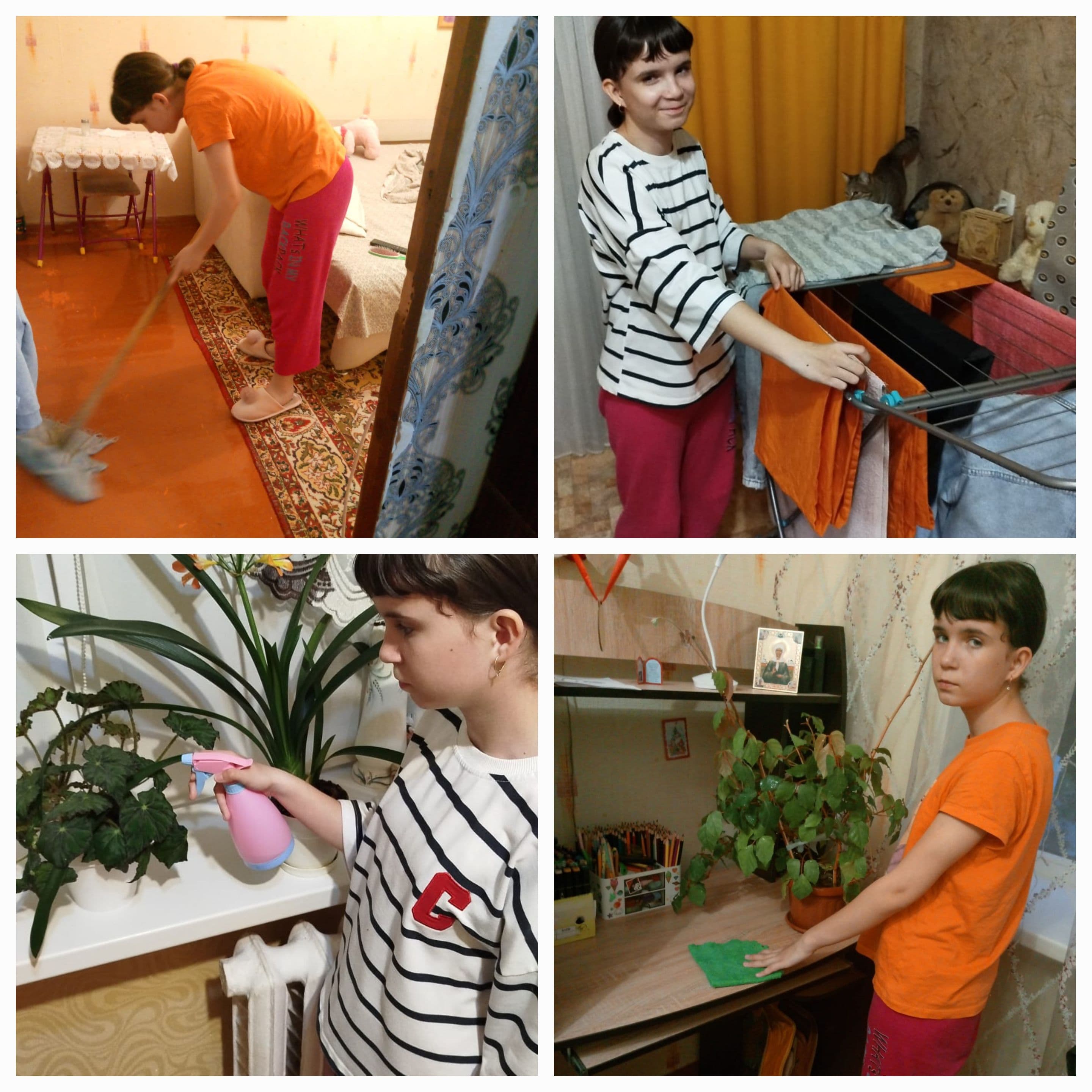 На выходных наши юннаты, успешно выполнили задание Календаря Первых!